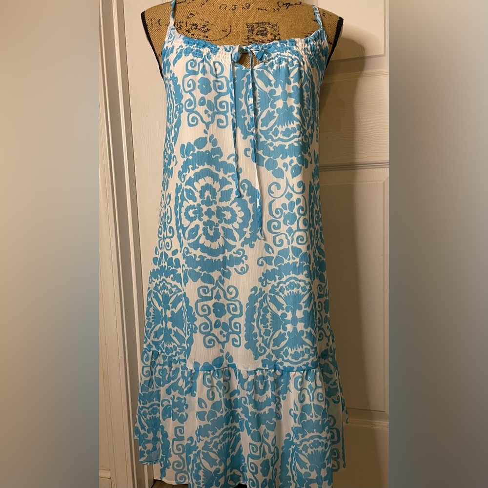 Old Navy Floral Sleeveless Spaghetti Strap Sundress